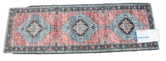 Super Soft EVERWASH Multicolor Cashmere Washable Runner Rug 20″ x 60″ Non-Slip