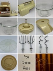 OSTER Kitchen Center REGENCY Replacement Parts CHOOSE ITEM Yellow Brown White