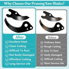 Pruning Saw Blade Replacement for DCPR320 DCPR320B DCPR320D1 – Compatible Access