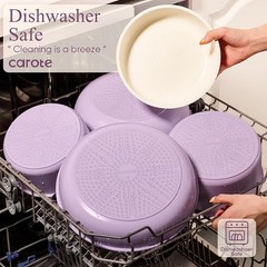 Versatile 19-Piece Pots and Pans Set – Non-Stick, Oven Safe & Stylish Purple