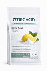 100% Pure Citric Acid Powder 5lb – Industrial -Heavy Cleaning -Non Food Grade –