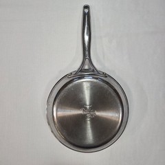 Pampered Chef 8 in 20cm Stainless Steel Skillet/Frying Pan Sauté Omelet Tri-Ply