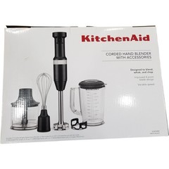 KitchenAid Corded Variable-Speed Hand Blender with Accessories, 6-Piece Set