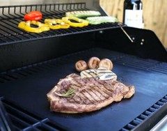 G & F 10037 5-PIECE-SET BBQ GRILL MAT, 100% NON STICK, EXTRA THICK HEAVY DUTY