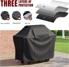 58″ Waterproof Grill Cover for Weber Genesis II 310 315 330 335 340, Lightweight