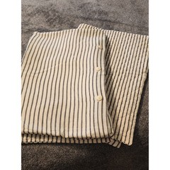 Taylor Linens Bergen Stripe Quilted Standard Pillow Shams, two shams