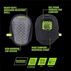 AWP Gel Pro Flooring Knee Pads | Gel/foam padding provides all-day comfort