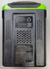 Greenworks Ultrapower 60x Range 60v 60BA25 2.5Ah 135Wh