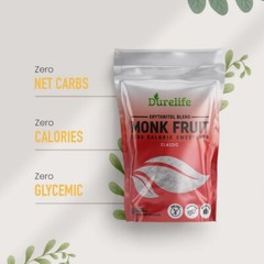 Durelife Monk Fruit Sweetener, White Sugar Substitute 5lb