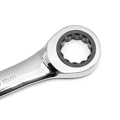 SAE 72-Tooth Combination Ratcheting Wrench Tool Open-End Set (13-Piece)