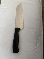 Emeril Wusthof Germany 4184E/17 Cm Santoku/Chef Knife Black Handle 6 1/2” Blade