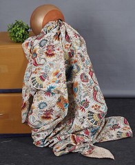 Floral print kantha quilt boho decor cotton bedspread handmade sofa cover quilts