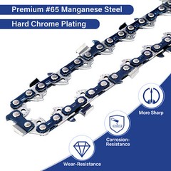 12″ 14” 16″ 18″ 20″ 22″ 24″ in Chainsaw Chain Blade 325″ 3/8″LP .058″ 0.43″ 050