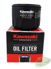 (1) OEM OIL FILTER, KAWASAKI 49065-0721 AKA 49065-7007, MADE IN USA
