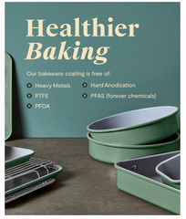 Caraway Non-Stick Ceramic Baking Sheet – Naturally Slick Ceramic Coating – Non