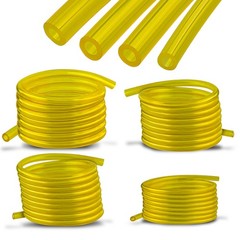 4 Sizes Gas Fuel Line Hose Yellow 32Ft Fuel Tube for 2 Cycle Small Engine
