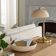 Ceramic Shade Table Lamp Brass – Hearth & Hand with Magnolia