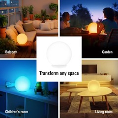 Flare – Portable Smart LED Lamp with Apple HomeKit Technology, IP65 Water Res…