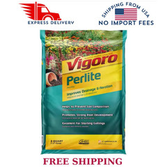 8 qt Organic Perlite Soil Amendment for Gardening Potting Mixes Hydroponics