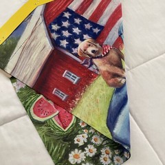 Meadow Creek Decorative Garden Flag 12.5 in x 18 in Double Sided / New