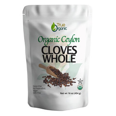 Organic Whole Cloves 1 Lb Ceylon Premium USDA Kosher Non GMO Bulk