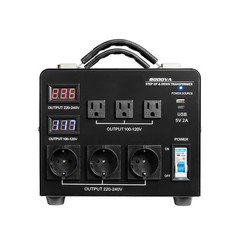 6000VA Automatic Step Up/Down Transformer Converter 110V-220V & 220V-110V