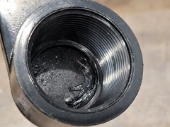 Slice Valve, 1.5In Mip X 1.5In Fip Black Brand New