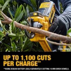 20V Max Li-Ion 1-1/2″ Pruner Cordless Battery Powered LED Work Light Tool Only