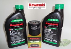 OEM KAWASAKI ENGINE OIL CHANGE KIT, REPL FOR BAD BOY 063-8017-00, 063-2090-00