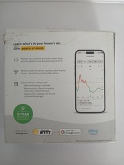 Airthings 2930 Wave Plus-Radon & Air Quality Monitor, Battery Powered (CO2, VOC)