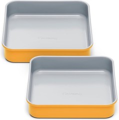 Ceramic 9” Square Pan Naturally Slick Ceramic Coating Non-Toxic PTFE Non-Stick