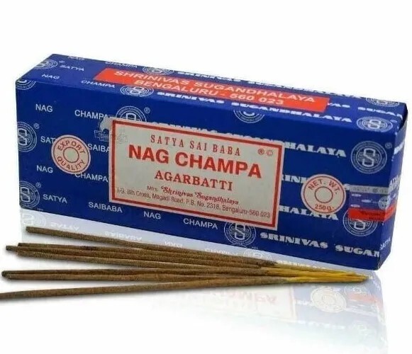 Satya Sai Baba Nag Agarbatti Champa Incense Sticks 250 Gram Box Mumbai Fast Ship