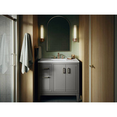 Verticyl 19.75 In. Undermount Rectangular Bathroom Sink with Overflow Drain in W