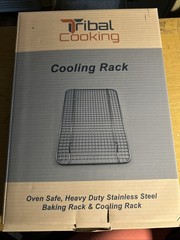 Tribal Cookin Cooling Rack/8.5×12 In/ Cooling & Baking Rack/ Oven Safe/Non-stick