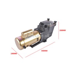 1.5HP Super Pool Pump Motor 230 V Single Speed for Hayward In-Ground Pool