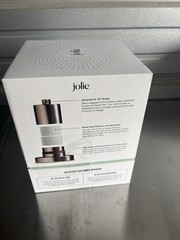 Jolie Filtered Showerhead Annual Pack w/ 3 Total Filter Refills Brushed Steel