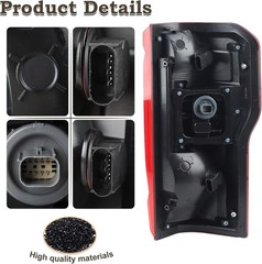 LH W/Blind Spot Tail Light Fit for 2023 2024 F250 F350 F450 F550 XL XLT Lariat..
