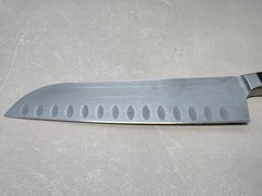 Wusthof Classic 7″ Hollow Edge Santoku Knife 4183/17cm Preowned