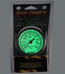 3″ RC GLOW IN THE DARK BBQ CHARCOAL GAS ELECTRIC GRILL SMOKER PIT THERMOMETER