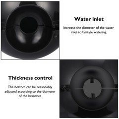 10pcs 8cm Plant Rooting Grow Box High Pressure Propagation Ball Air Layering Pod