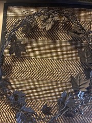 Metal Leaf Wreath 15″ Unbranded For Wall Or Door