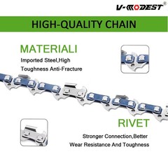 2PACK 24” Chainsaw Chain For Husqvarna 455 460, Stihl Full Chisel 3/8 050 84DL