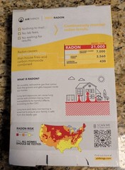 Airthings Wave Radon 2951 Radon Detector Humidity & Temperature Monitoring