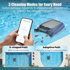 AIRROBO SP200 Solar Power Robotic Pool Skimmer Automatic Pool Surface Cleaner