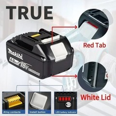 2X Makita BL1860B-2 18V LXT Lithium-Ion 6.0 Ah Battery – New – USA SHIP 2X