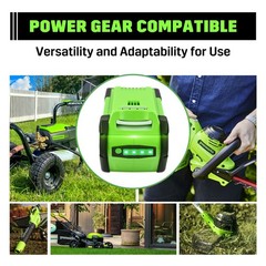 New 40V 6.0Ah For Greenworks 40Volt G-MAX Li-ion Battery 29472 29462 29252 20202
