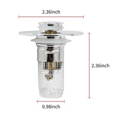 Washbasin Drainer Universal Type Copper Core For Water Leakage Plug Of Filter