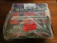 Pack of 2 Genuine (New) OEM Kawasaki 49065-0721 Oil Filter – Made in USA