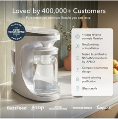 AquaTru Carafe Reverse Osmosis Smart WIFI Countertop Water Purifier 4-Stage New