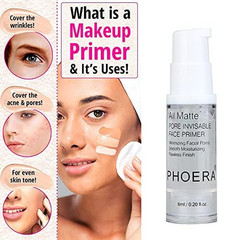 NO FILTER PORELESS BASE SMOOTHING PRIMER 2 Pack Anti-Aging Wrinkles Shrink Exfo